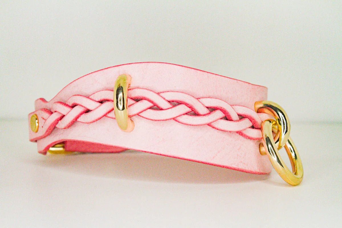 Dawn Collar + Cuffs Set in Blush