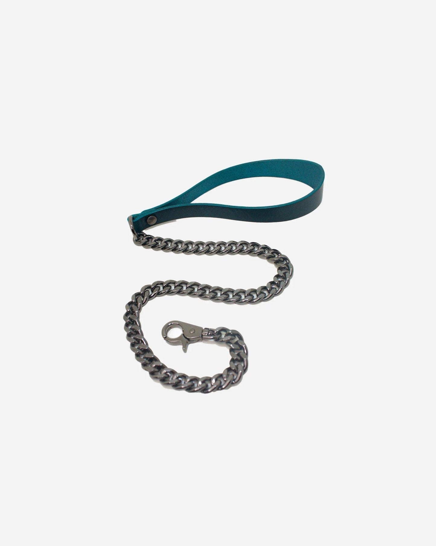 Leather + Chain BDSM Leash