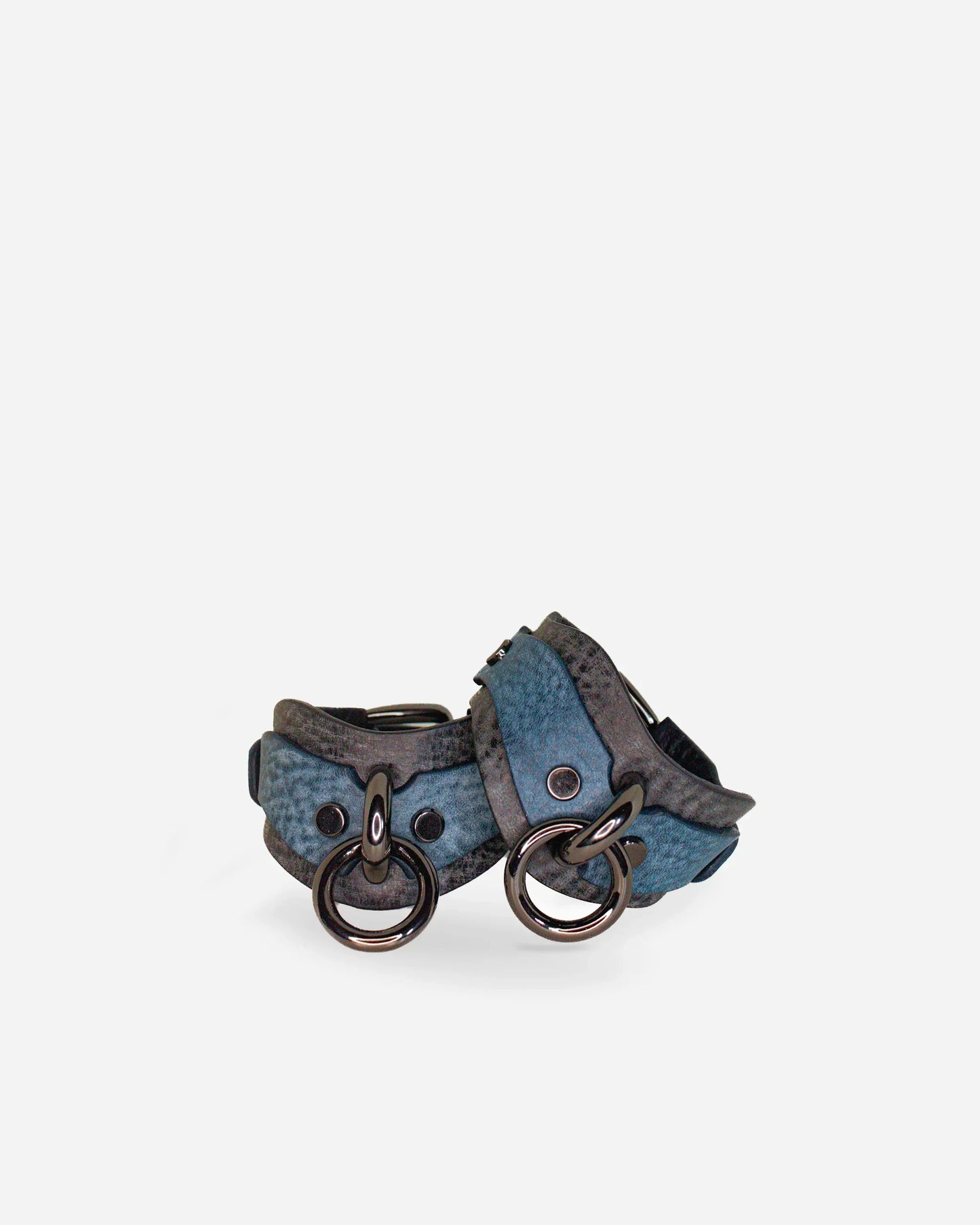 Limited Edition Lunar Collar + Cuffs + Leash Set in Ash + Nocturne