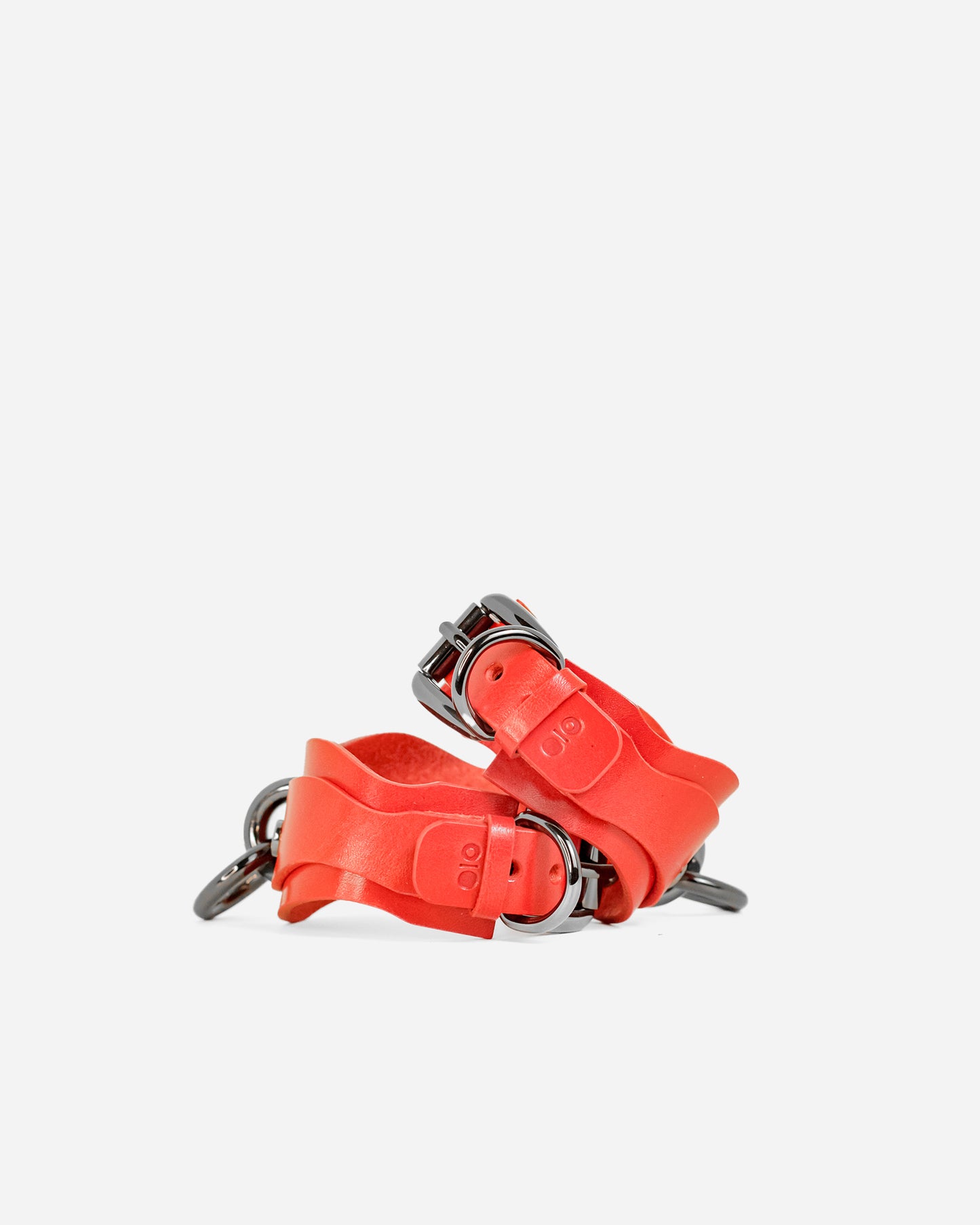 Lunar Cuffs in Red Hot