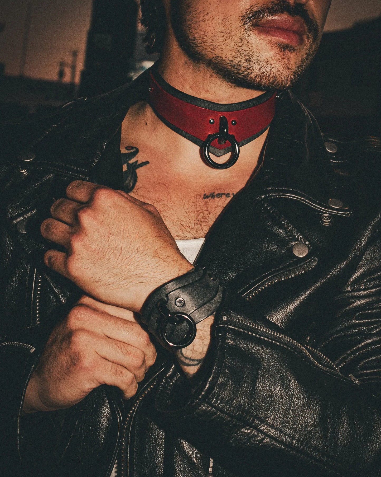 Limited Edition Nova Collar in Ash + Blood Moon