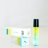 Neon Coyotes Brat Tamer pocket perfume bottle with branded packaging on a white surface