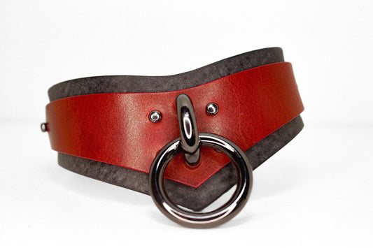 Limited Edition Nova Collar in Ash + Blood Moon