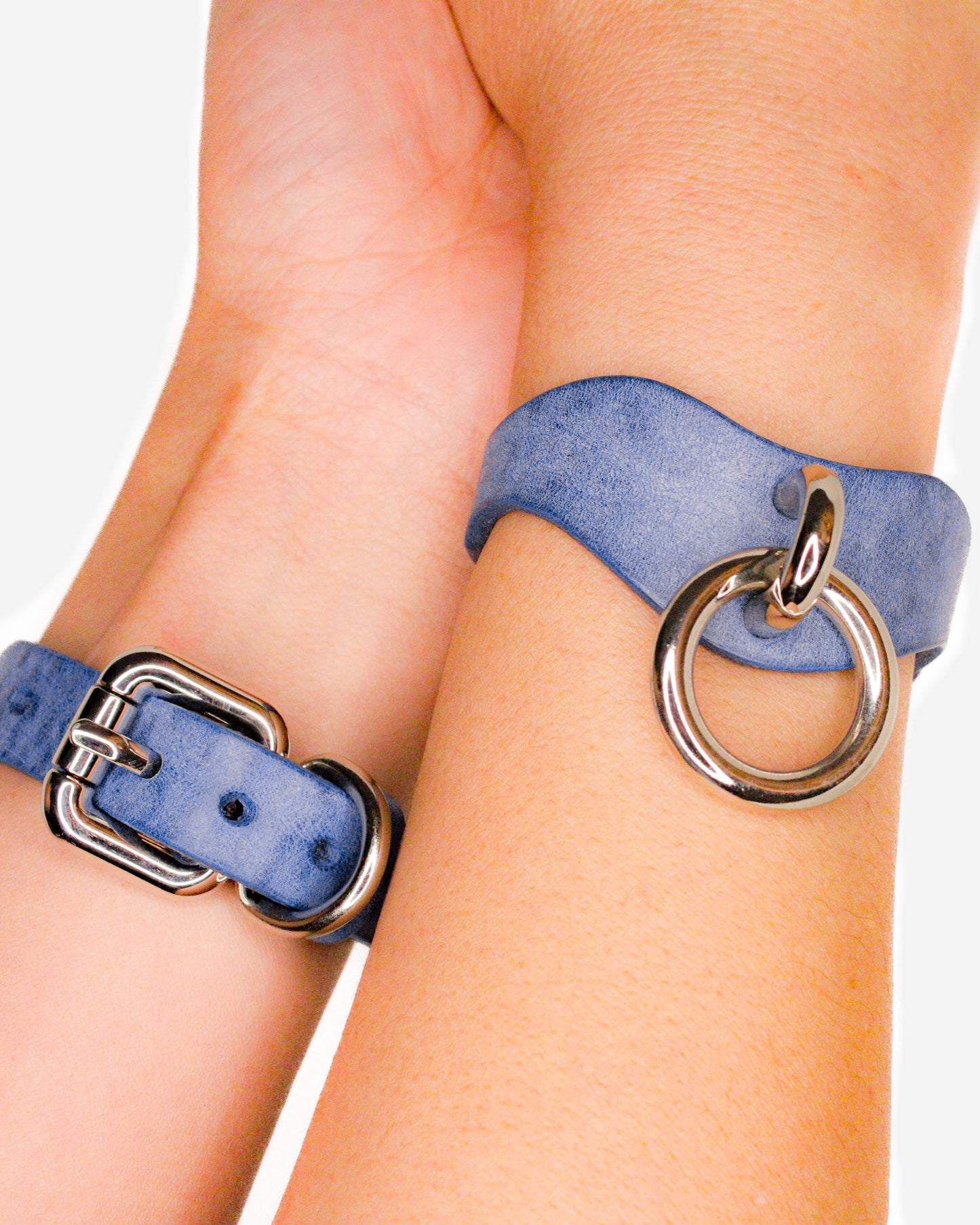 Orbit Day Cuffs in Denim