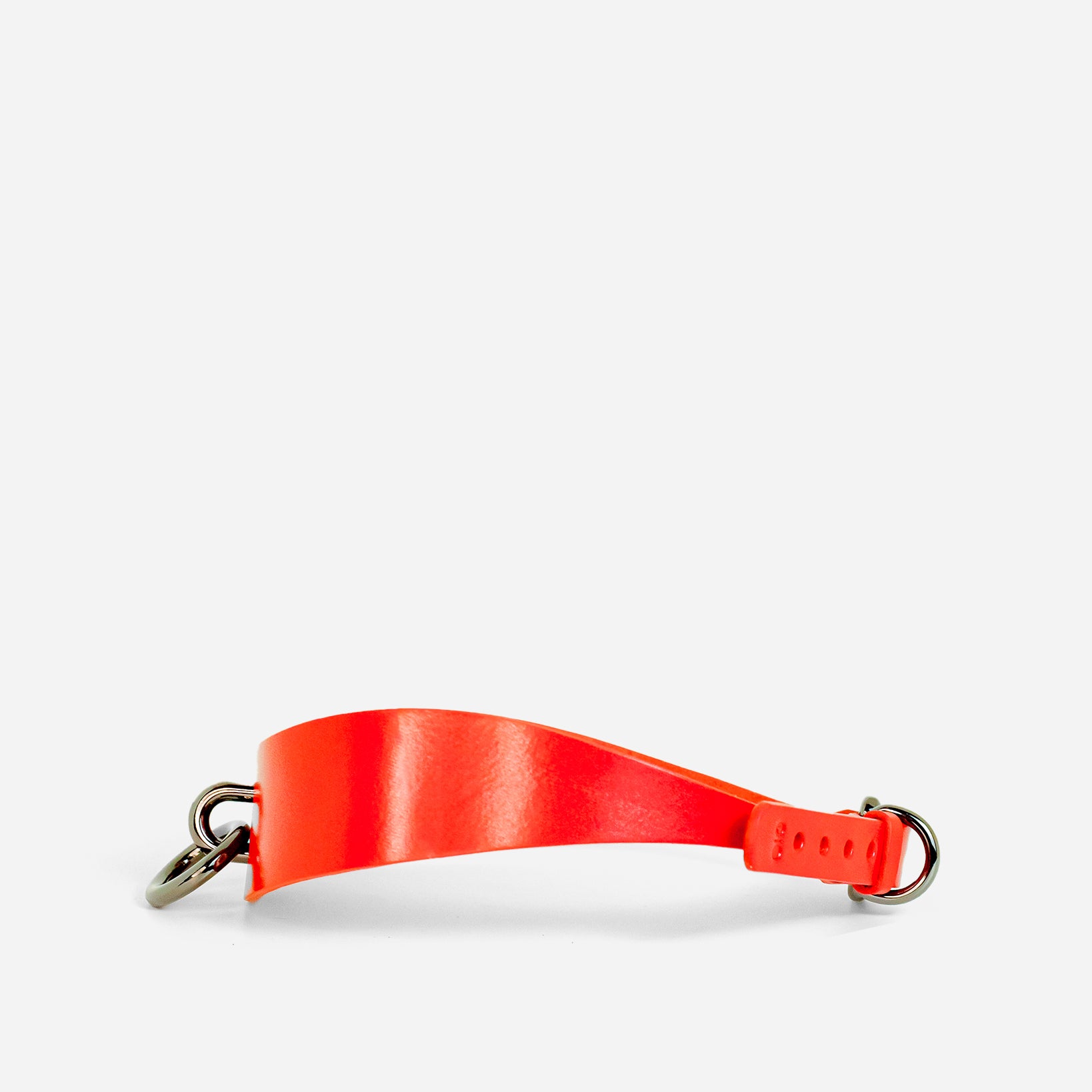 custom Red day collar on a white background