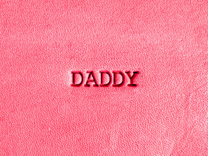 Custom Name Leather Embossing