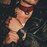Limited Edition Nova Collar in Ash + Blood Moon